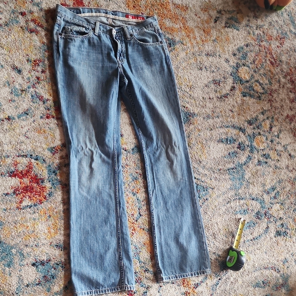 X2 Blue Straight Leg Jeans Classic Denim Style